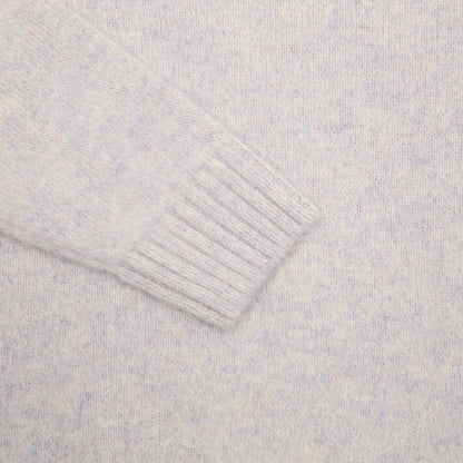 McGeorge of Scotland Supersoft Shetland Shaggy Jumper in Heather Mouline