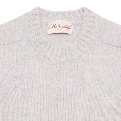 McGeorge of Scotland Supersoft Shetland Shaggy Jumper in Heather Mouline