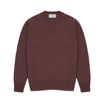 McGeorge of Scotland Crewneck Jumper in Rust