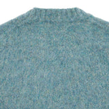 McGeorge of Scotland Supersoft Shetland Shaggy Jumper in Lovat 3