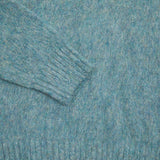 McGeorge of Scotland Supersoft Shetland Shaggy Jumper in Lovat 4