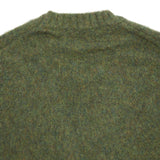 McGeorge of Scotland Supersoft Shetland Shaggy Jumper in Green 4