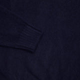 McGeorge of Scotland Supersoft Shetland Shaggy Jumper in Navy 4