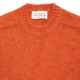 McGeorge of Scotland Supersoft Shetland Shaggy Jumper in Cobb Melange 2