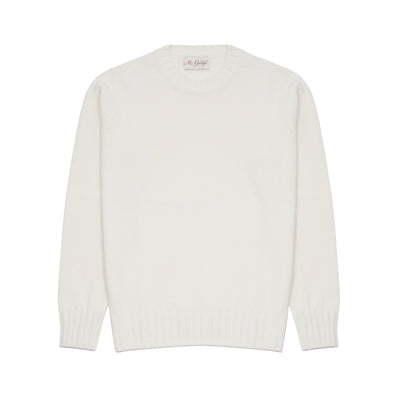 McGeorge of Scotland Crewneck Jumper in Off-White