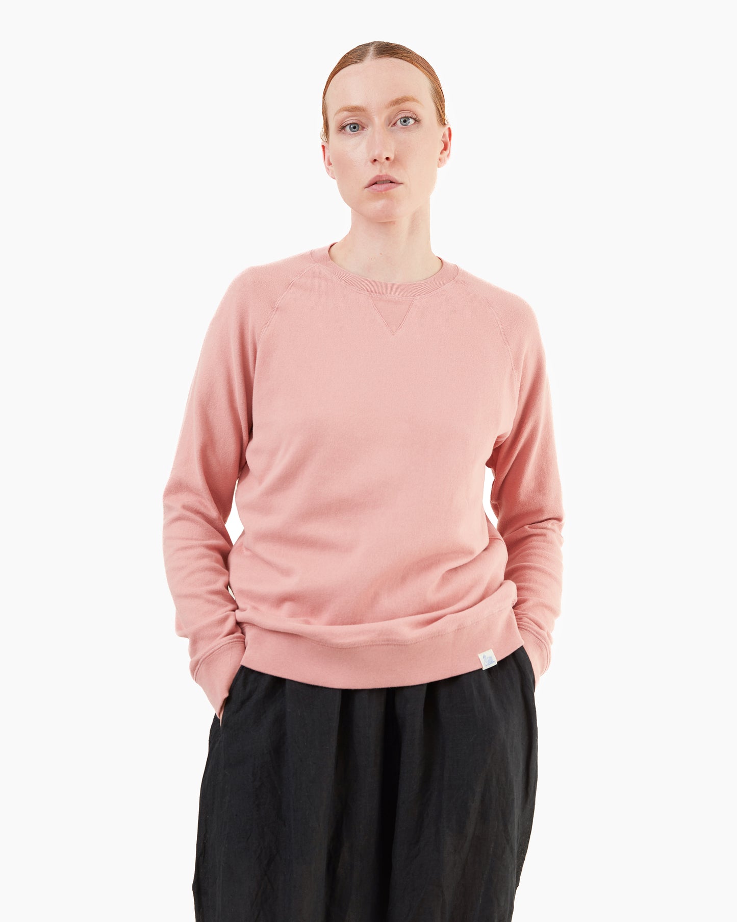 Merz b Schwanen Women's Relaxed Raglan Sweatshirt in Rosewood