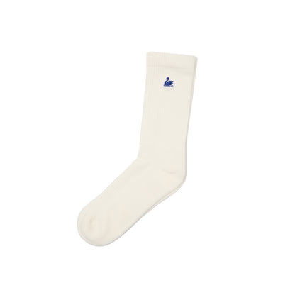 Merz b Schwanen Classic Tennis Socks (2-Pack) in White