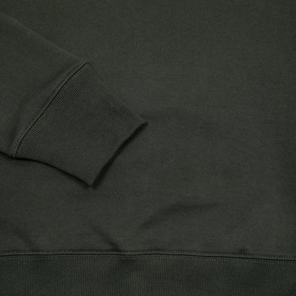 Merz b Schwanen Loopback Fleece Sweatshirt in Forest