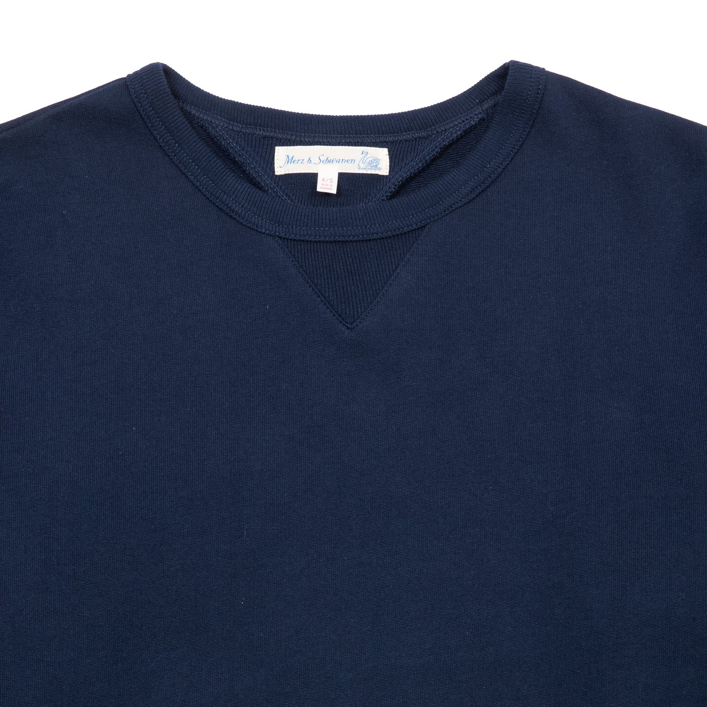 Merz b Schwanen Vintage Machine Sweatshirt in Ink Blue