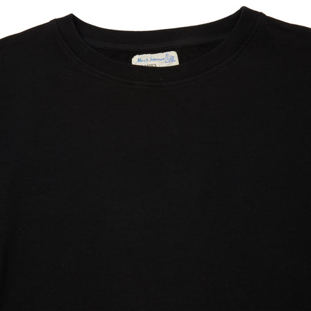 Merz b Schwanen Women's Cropped Short Sleeve Sweatshirt in Black