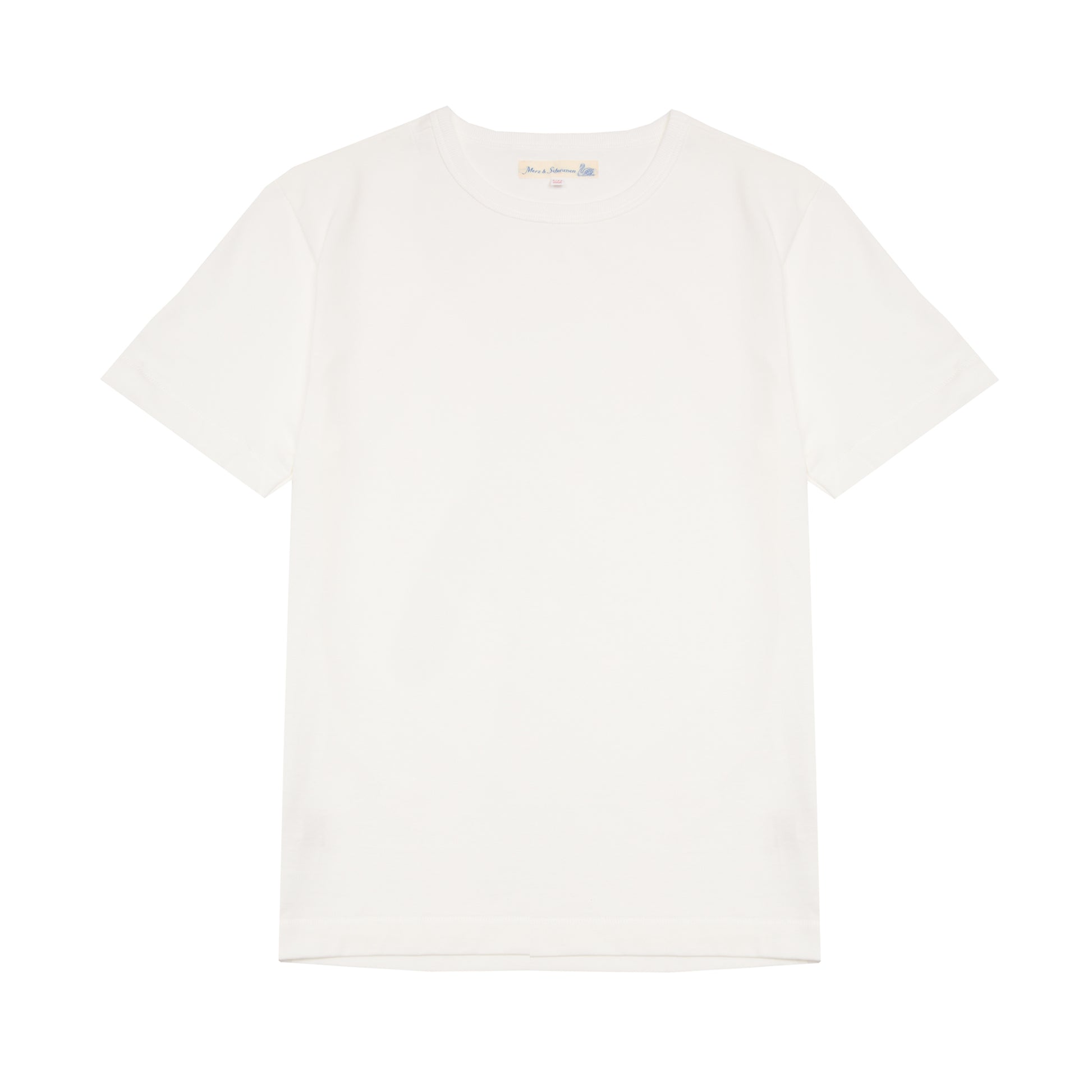 Merz b Schwanen Vintage Machine Refined Classic Fit T-shirt in White