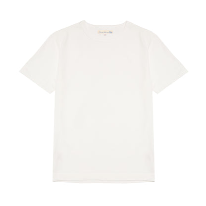 Merz b Schwanen Vintage Machine Refined Classic Fit T-shirt in White