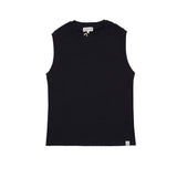 Merz b Schwanen Women's Good Basics Sleeveless Top in Deep Black