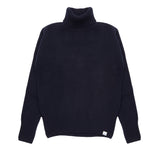 Merz b Schwanen Good Basics Cashmere/Merino Turtleneck Pullover in Dark Navy 1