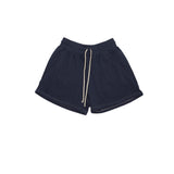 Merz b Schwanen Womens Sweat Shorts in Denim Blue