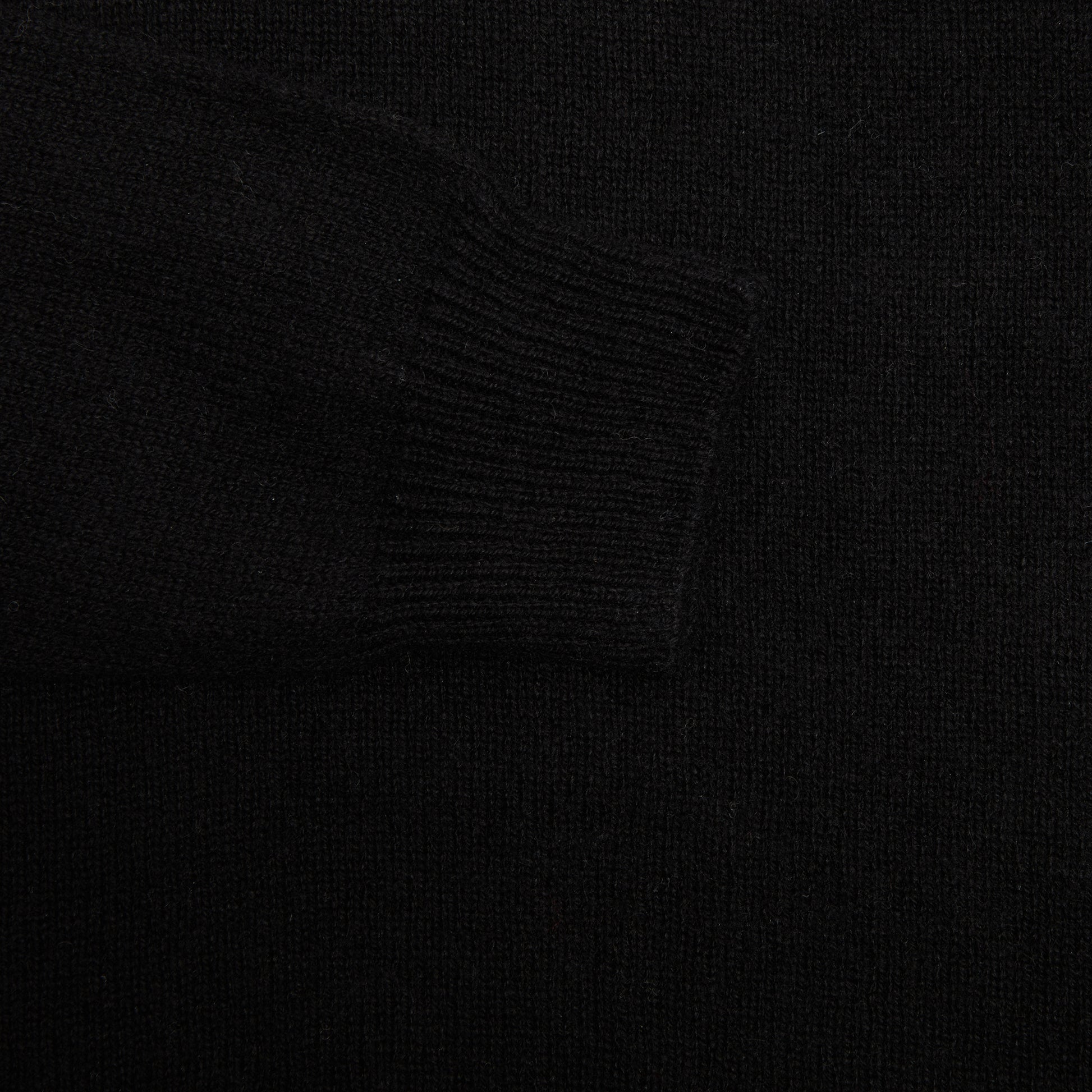 Merz b Schwanen Women's Cashmere Pullover in Deep Black