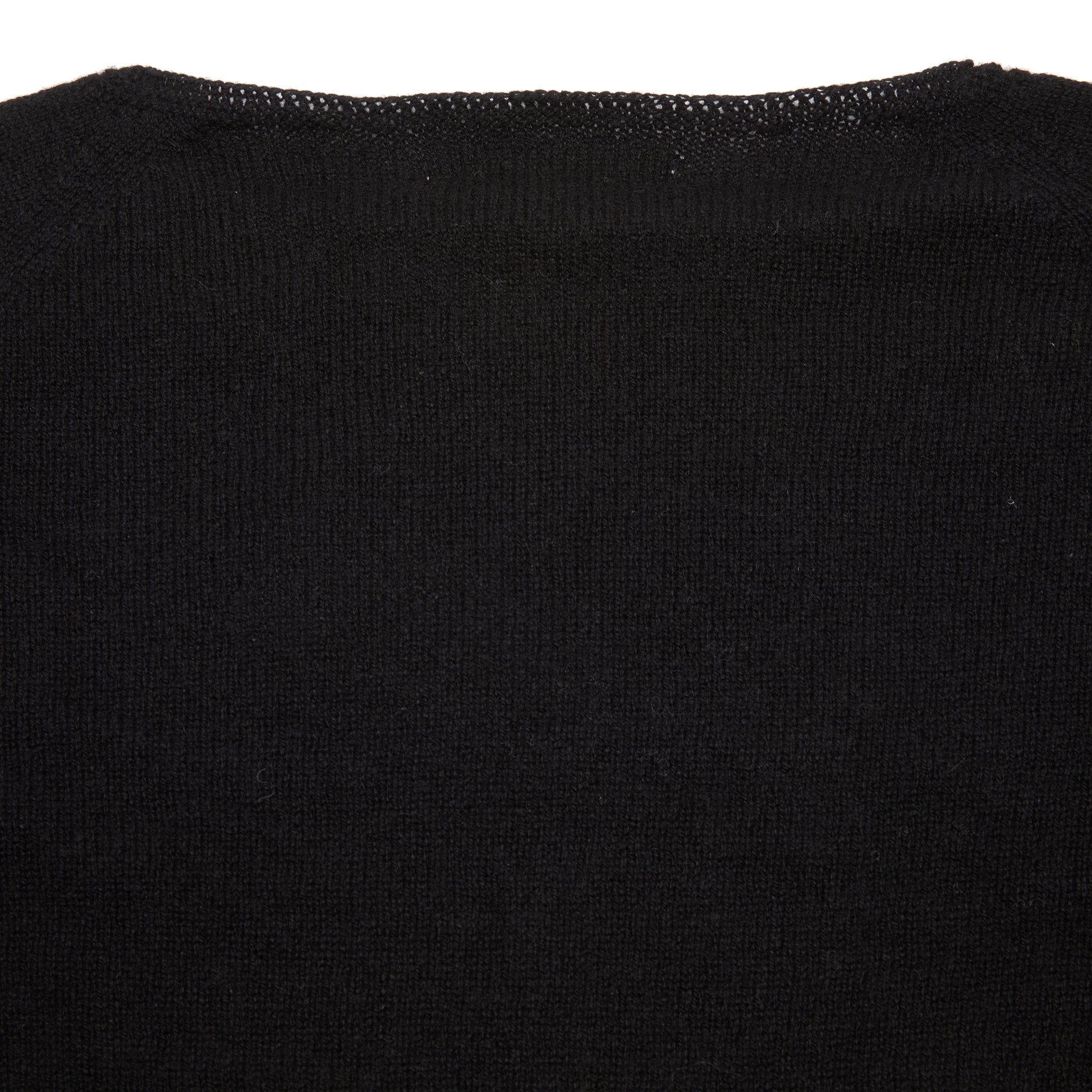 Merz b Schwanen Women's Cashmere Pullover in Deep Black