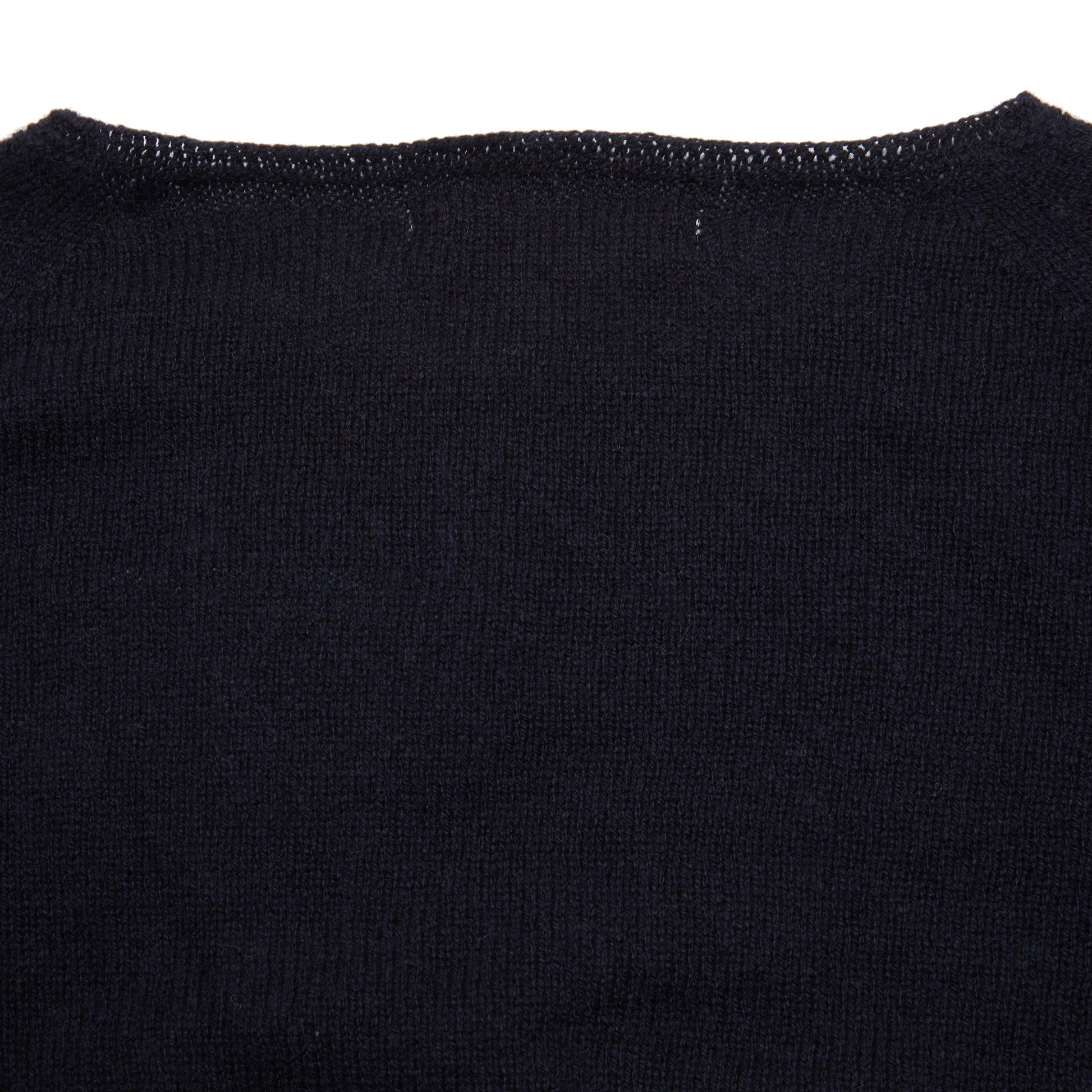 Merz b Schwanen Women's Cashmere Pullover in Dark Navy