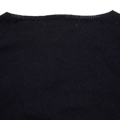 Merz b Schwanen Women's Cashmere Pullover in Dark Navy