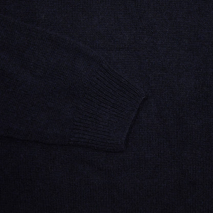 Merz b Schwanen Women's Cashmere Pullover in Dark Navy