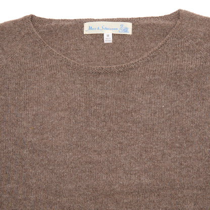 Merz b Schwanen Women's Cashmere Raglan Sweater in Grain