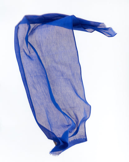 Norlha Prince Light Yak Khullu Scarf in Royal Blue