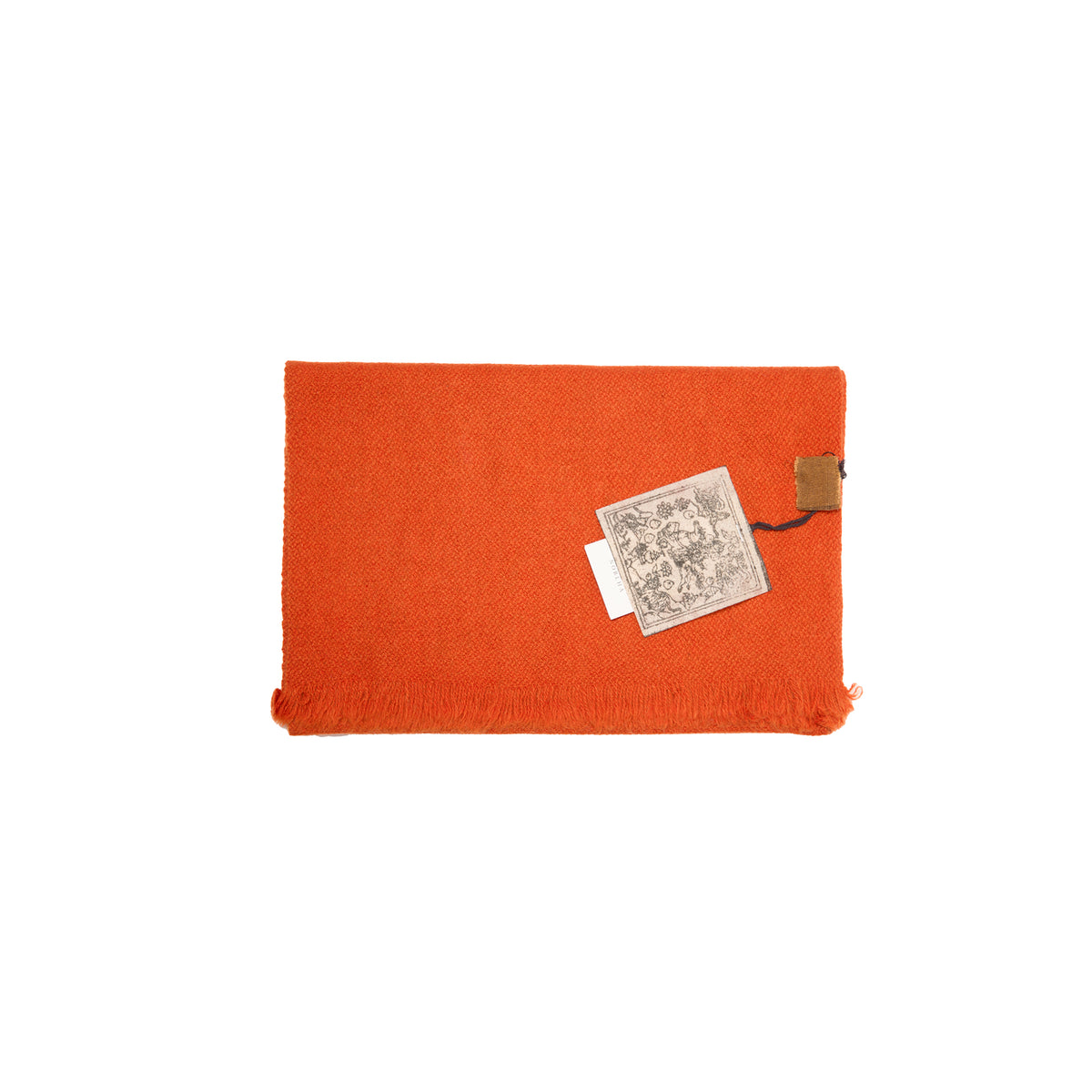 Norlha Nomad Skinny Scarf in Orange
