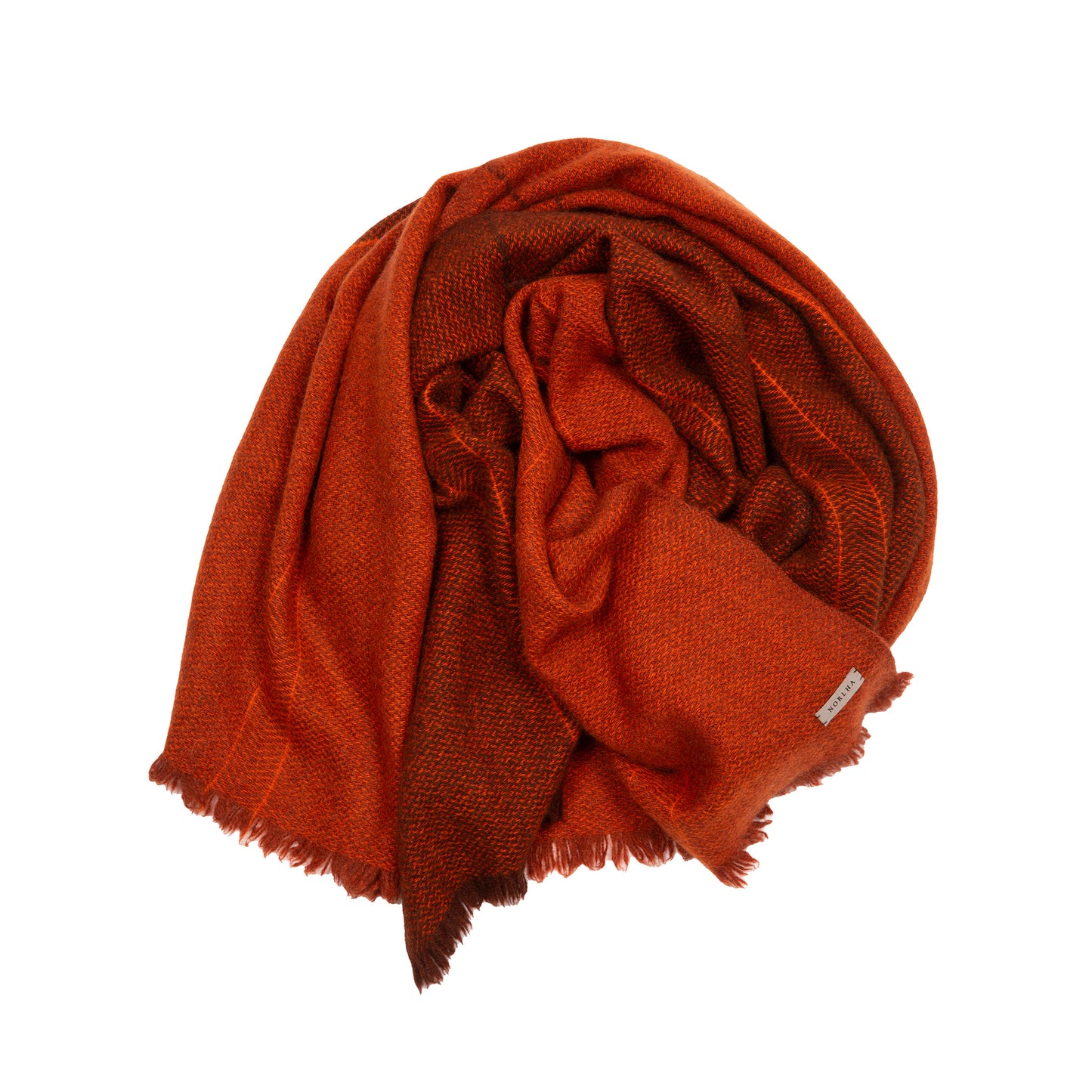 Norlha All Weather Yak Khullu Scarf in Autumn Leaf