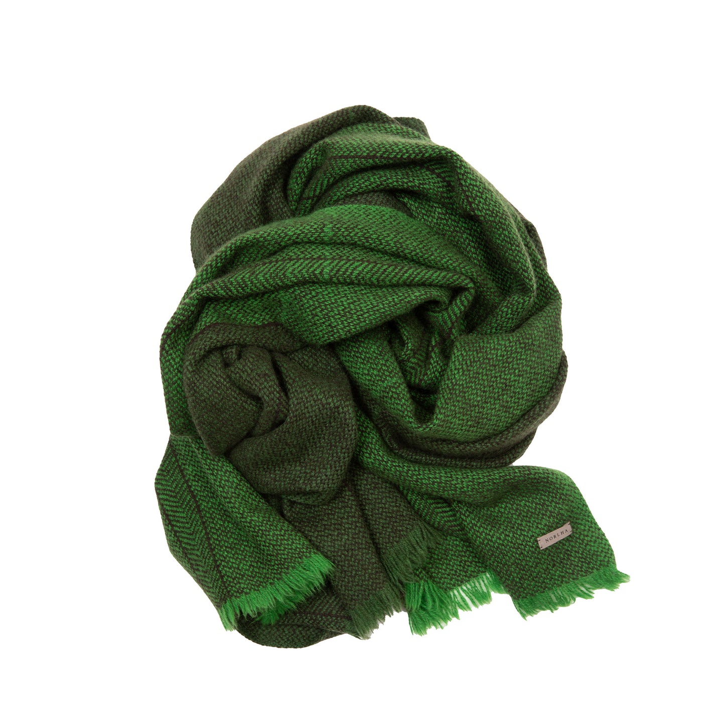 Norlha All Weather Yak Khullu Scarf in Pine Green
