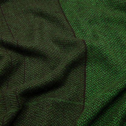 Norlha All Weather Yak Khullu Scarf in Pine Green
