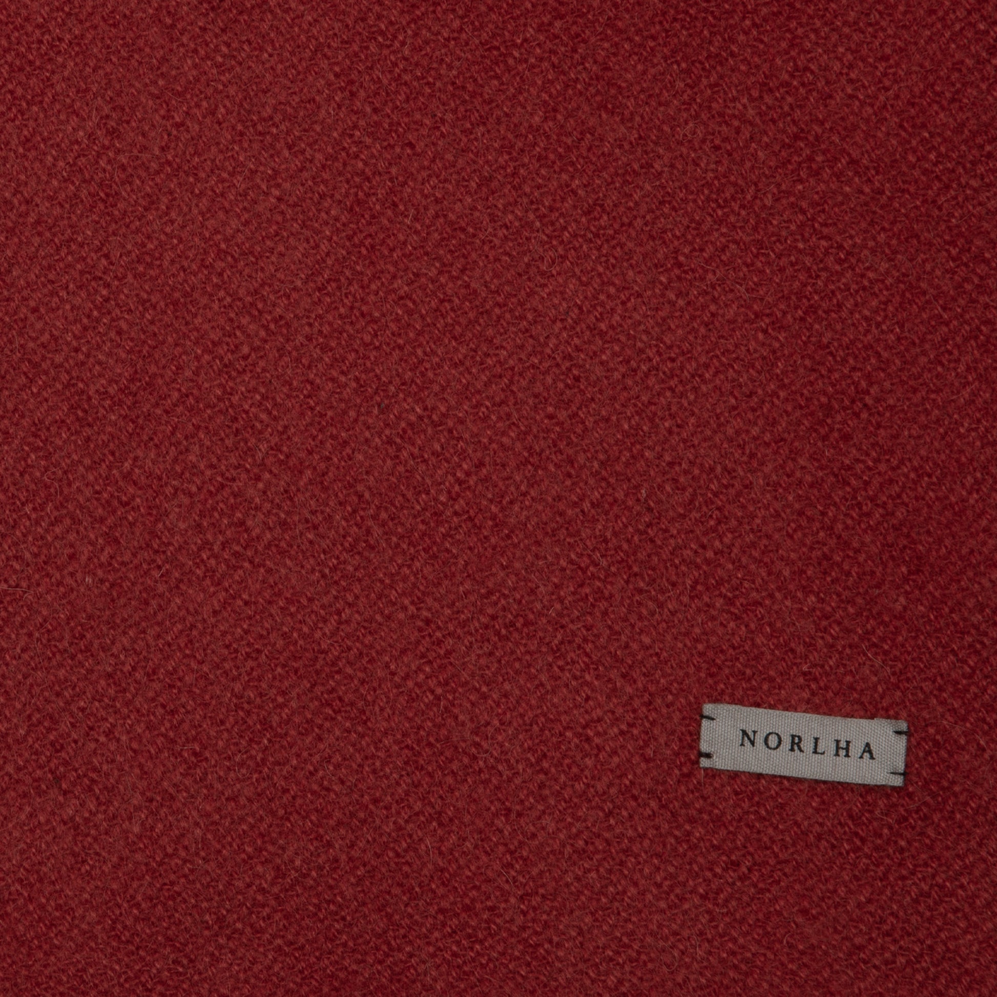 Norlha Classic Skinny Scarf in Red3