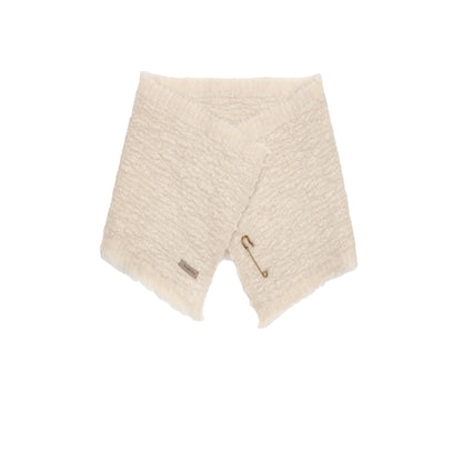 Norlha Handspun Dawn Neck Warmer in Natural Yak White