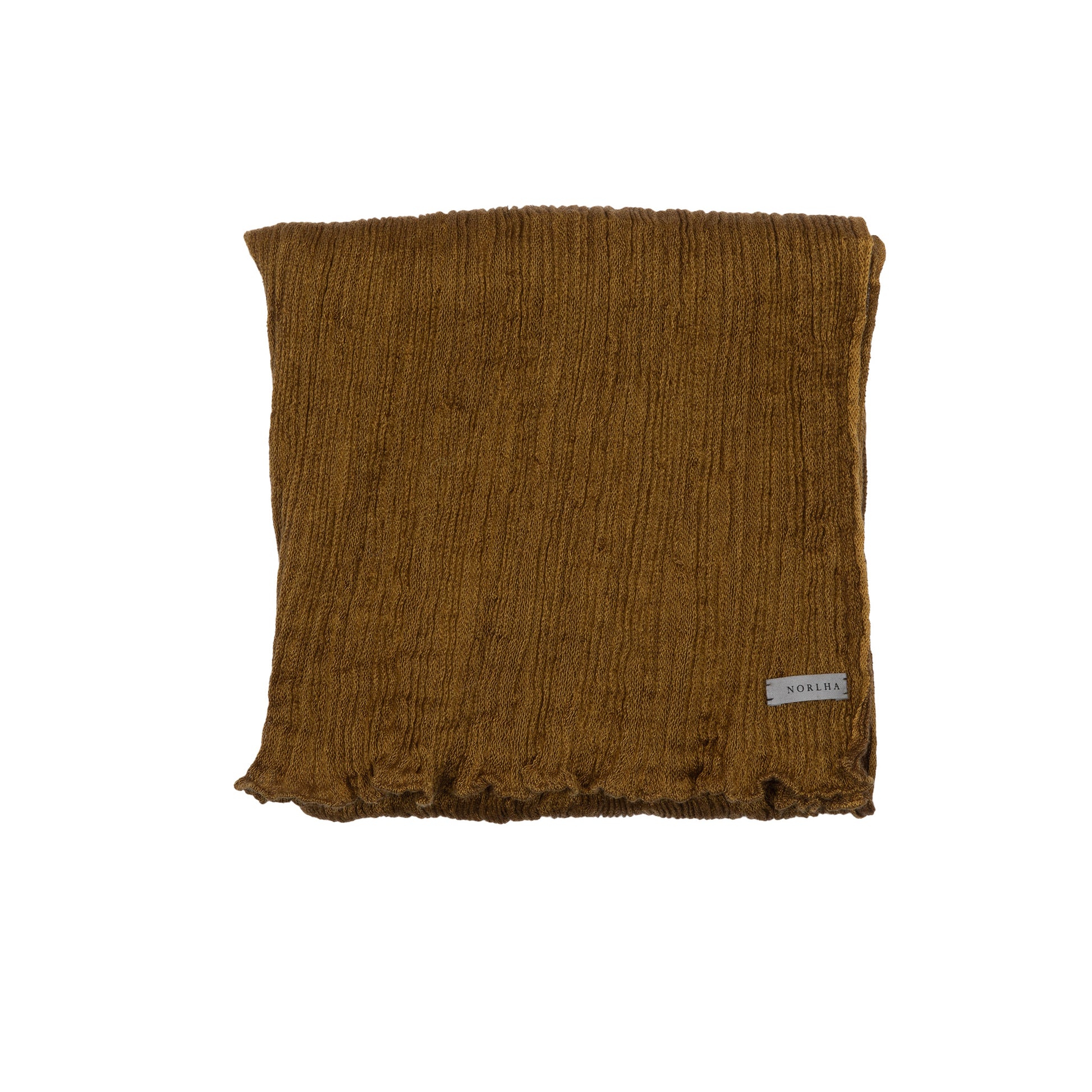 Norlha Feather Ripples Yak Khullu/Silk Scarf in Nustshell4