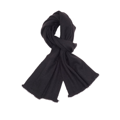 Norlha Nomad Classic Skinny Scarf in Black