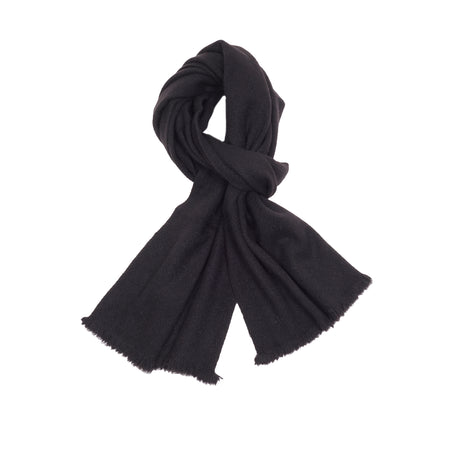Norlha Nomad Classic Skinny Scarf in Black