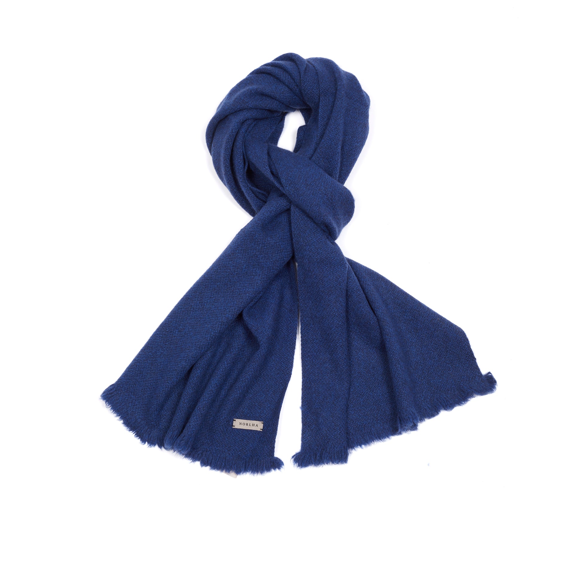 Norlha Nomad Classic Skinny Scarf in Royal Blue 1