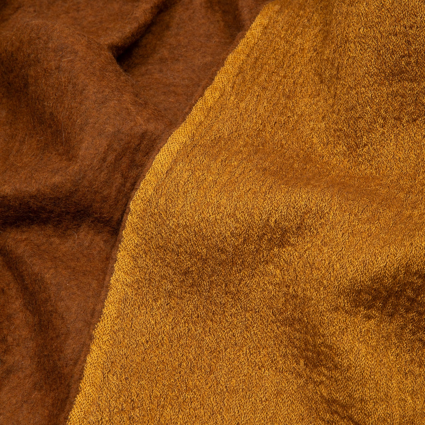 Norlha Overfelt Feather Ripples Scarf in Honey
