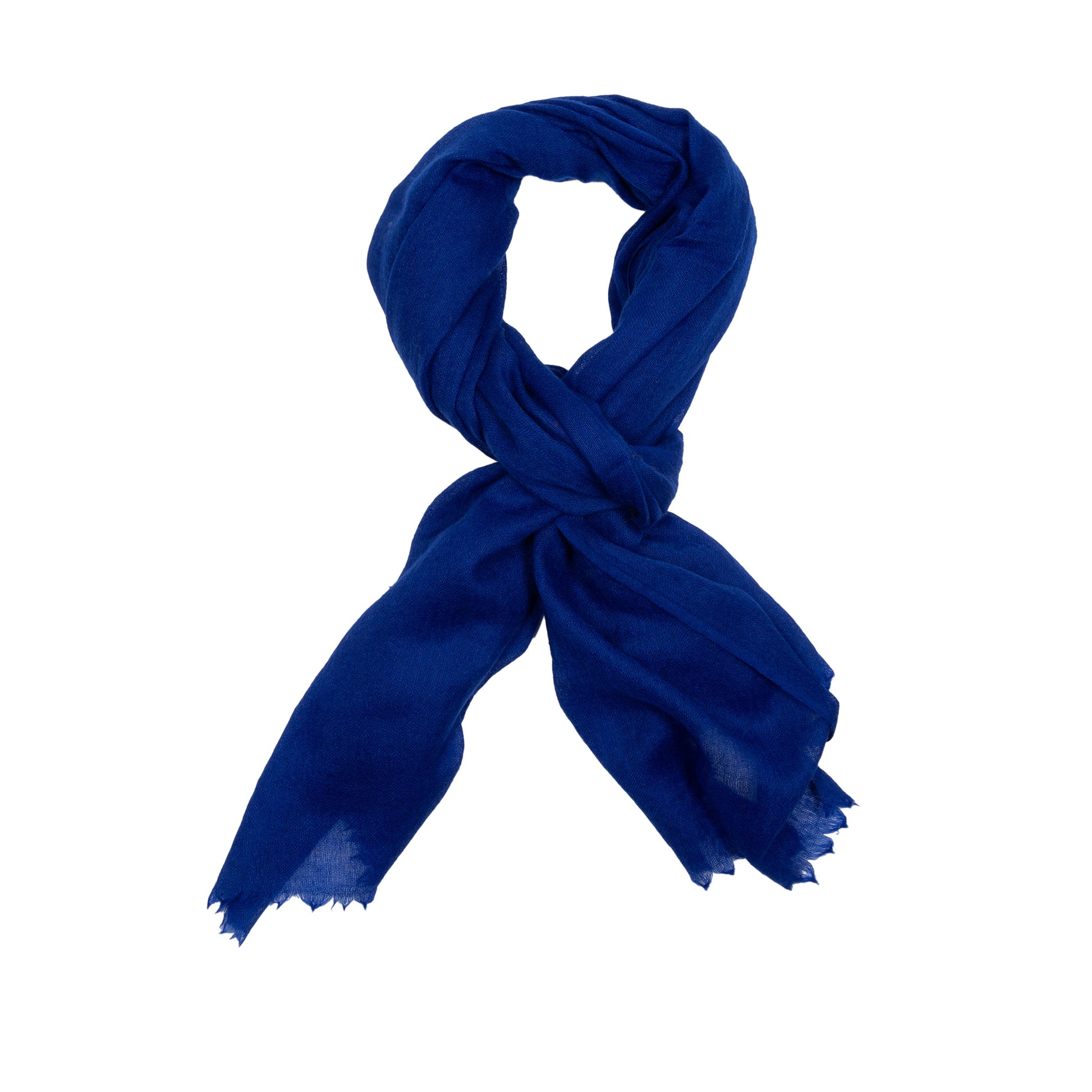 Norlha Prince Light Yak Khullu Scarf in Royal Blue