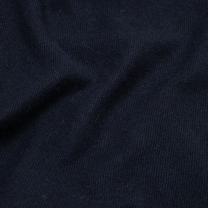 Norlha Prince Two-Tone Twill Scarf in Deep Night