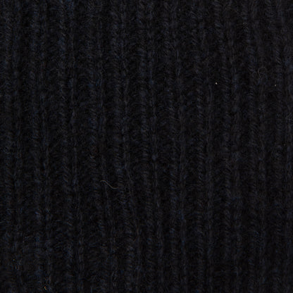 Norlha Ribbed Wrist Warmers in Navy