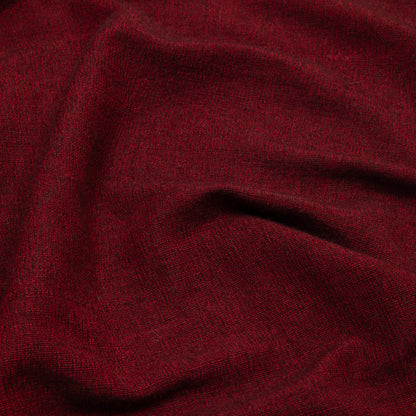 Norlha Village Light Tassels Scarf in Monk Red