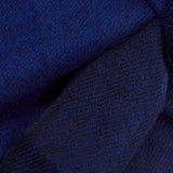 Norlha Prince Two-Tone Yak Khullu Twill Scarf in Midnight Blue