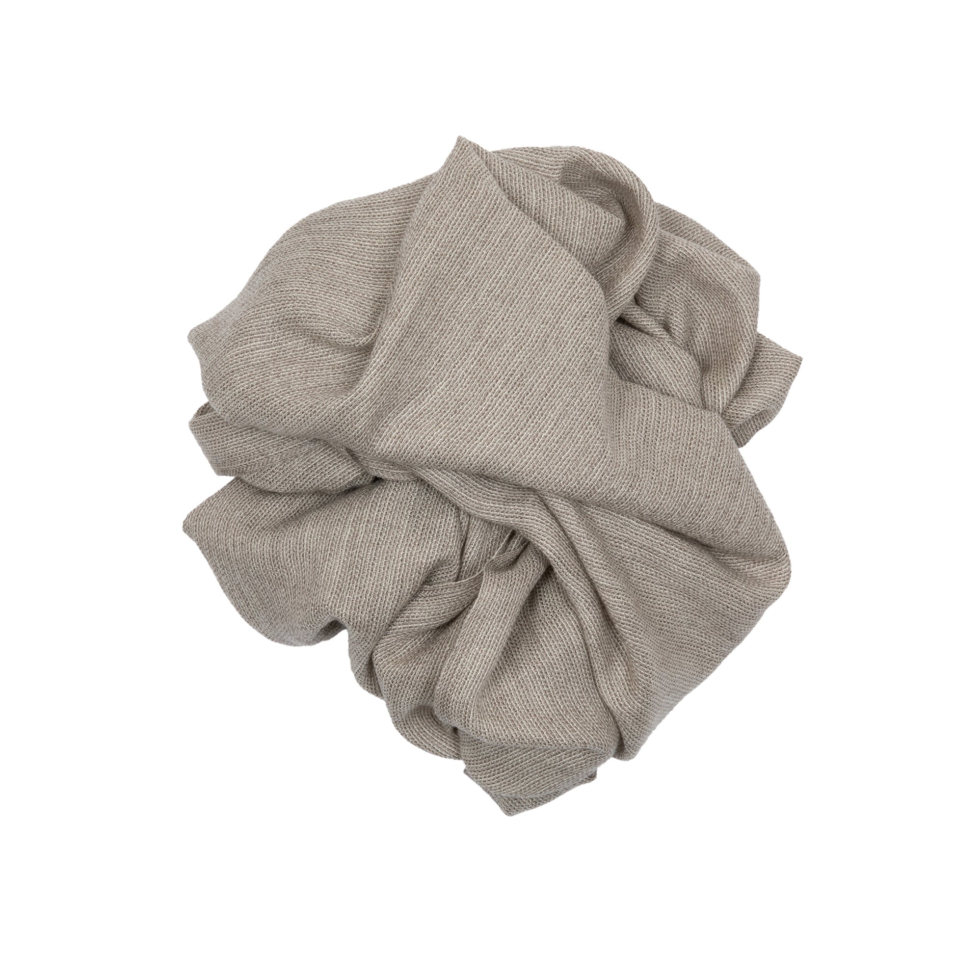 Norlha Yak Khullu Silk Chic Chine Scarf Natural Yak White2
