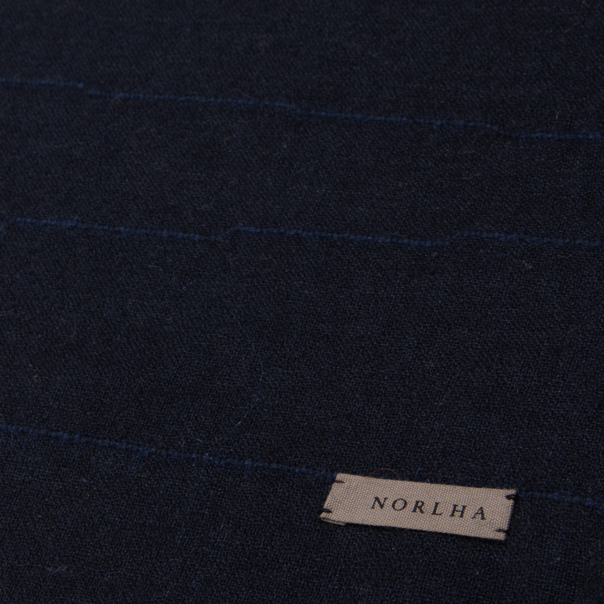 Norlha Yak Khullu/Silk Chic Mud Wall Scarf in Navy4