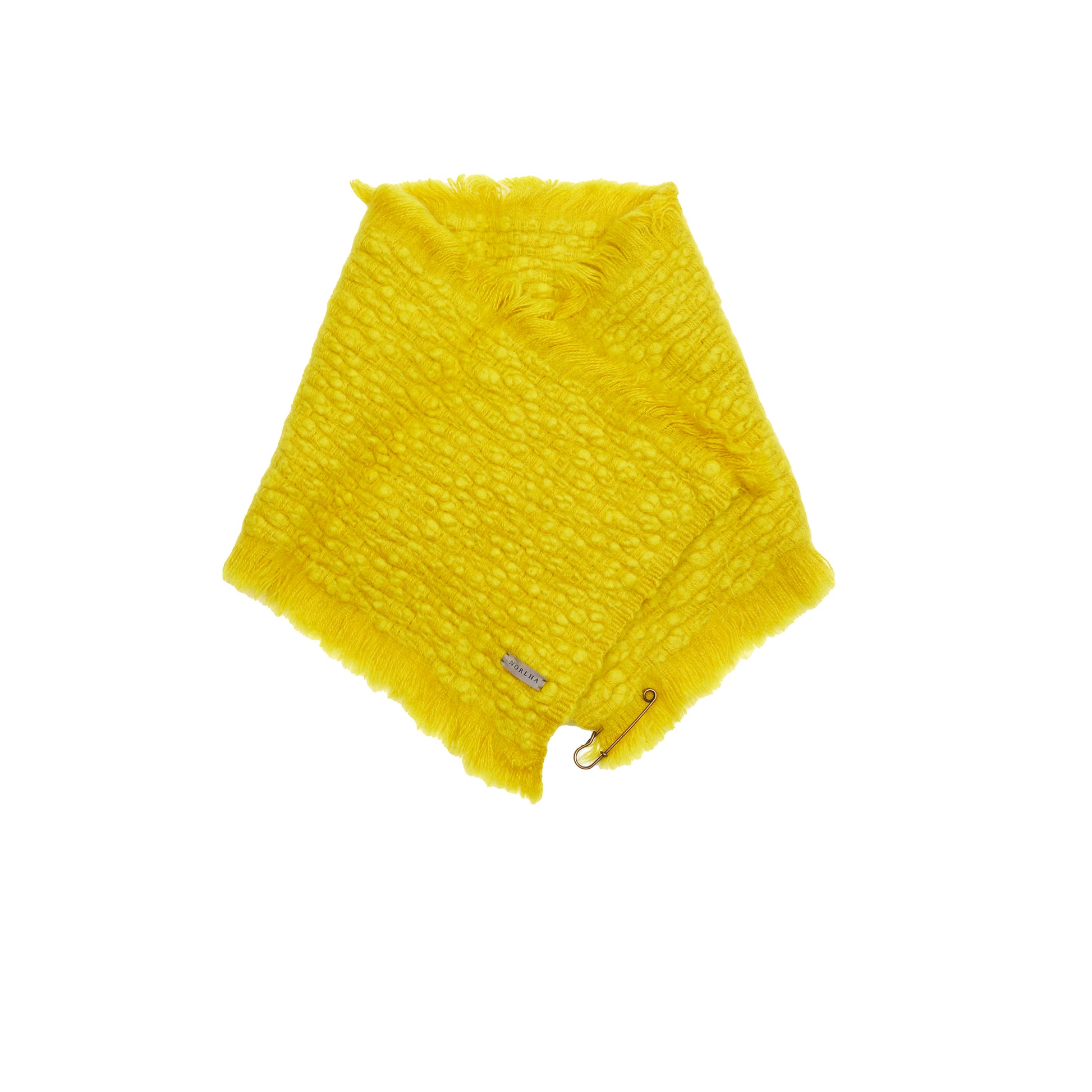 Norlha Handspun Dawn Yak Khullu Neck Warmer in Dandelion