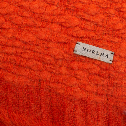 Norlha Handspun Dawn Yak Khullu Neck Warmer in Orange