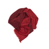 Norlha All Weather Yak Khullu Scarf in Cherry