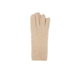 Oats & Rice Cashmere Gloves in Oatmeal Beige 2