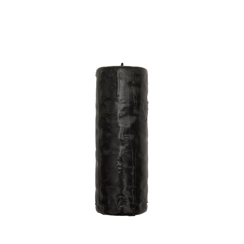 Oberflacht Klotz Round 1-Wick Low Candle in Black.