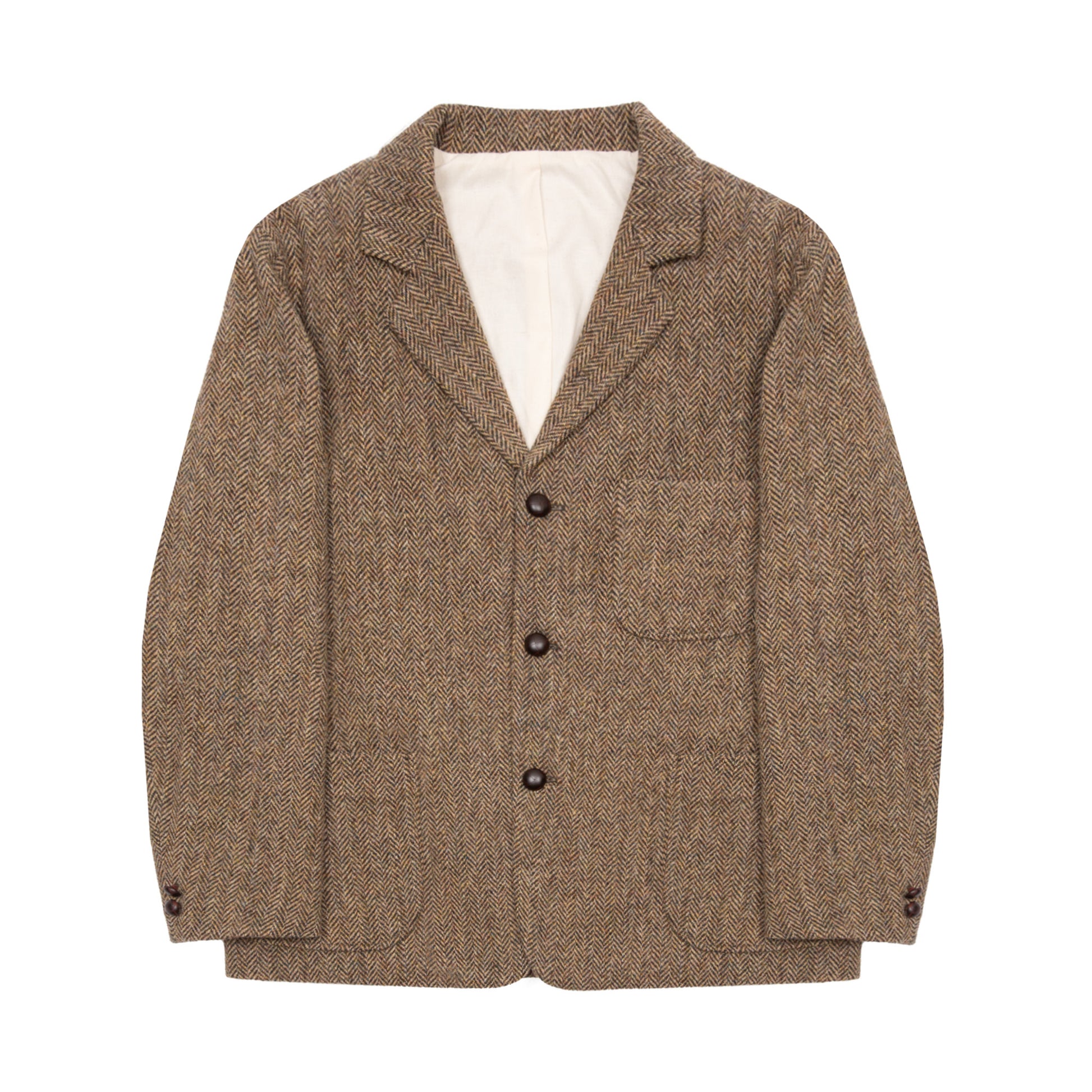 Orslow Harris Tweed Jacket in Khaki